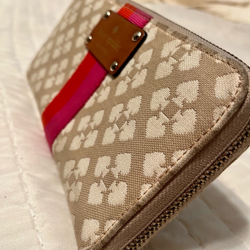 Kate Spade Stucco Beige and Tan Long Wallet - Picture 2 of 15